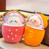 2 in 1 Bunny Pig Plush Toy (30 cm)